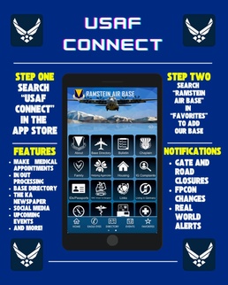 Ramstein relaunches USAF Connect app
