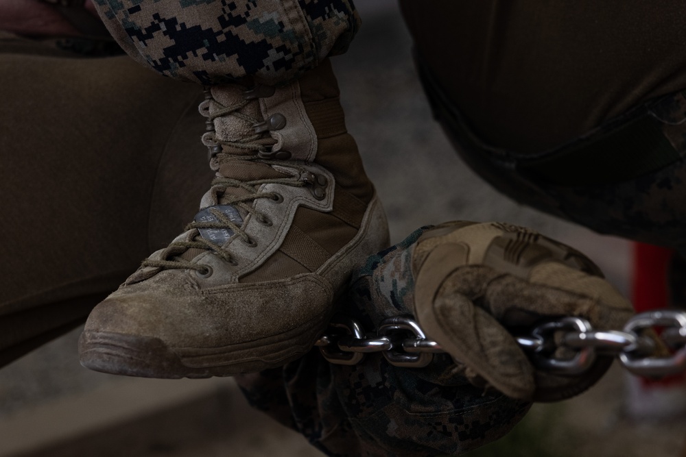 Activated Reserve Marines Conduct Team Leadership Training during Korea Viper 25.4
