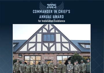 Joint Base Langley-Eustis Secures 2025 Air Force CINC IEA Win