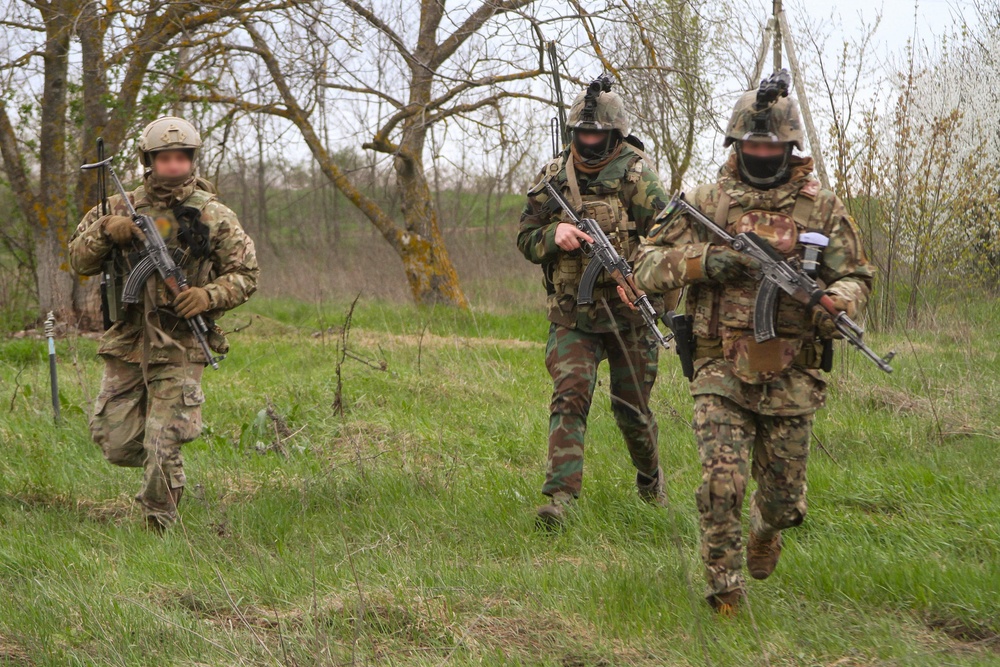 Green Berets, Allies, and Partner Special Forces Conduct Multilateral Exercise in Moldova