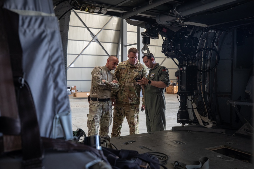 U.S. and Albanian Aviation Soldiers Conduct Joint Training