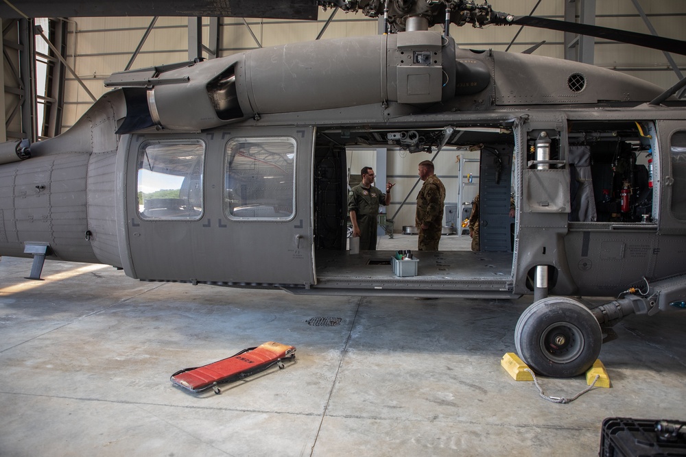U.S. and Albanian Aviation Soldiers Conduct Joint Training