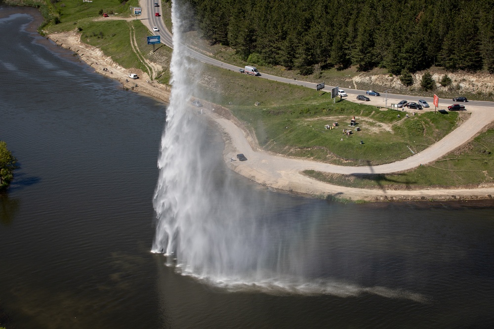 KFOR U.S. Aviation Soldiers Conduct Bambi Bucket Training