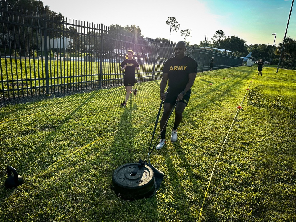 May 2025 ACFT for PEO STRI Soldiers