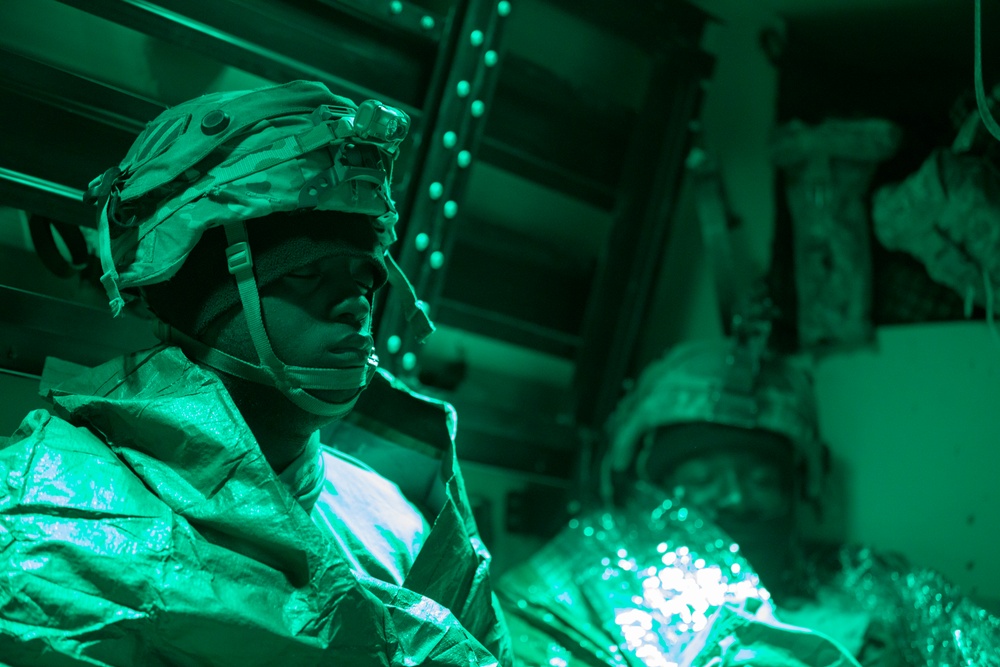 1st Battalion, 41st Field Artillery Regiment trains for combat casualty care during Combined Resolve 25-2