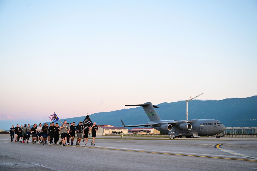 Aviano Port Dawgs hosts Memorial Run