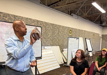 Fort Gregg-Adams Mentorship Program Participants Take on Humvee Simulator