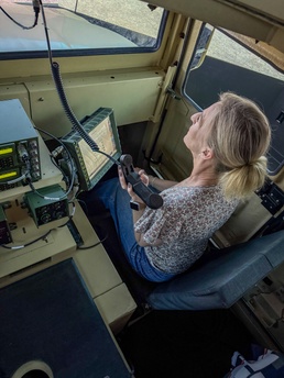 Fort Gregg-Adams Mentorship Program Participants Take on Humvee Simulator