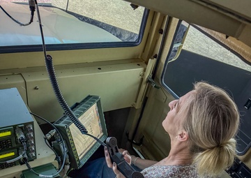 Fort Gregg-Adams Mentorship Program Participants Take on Humvee Simulator
