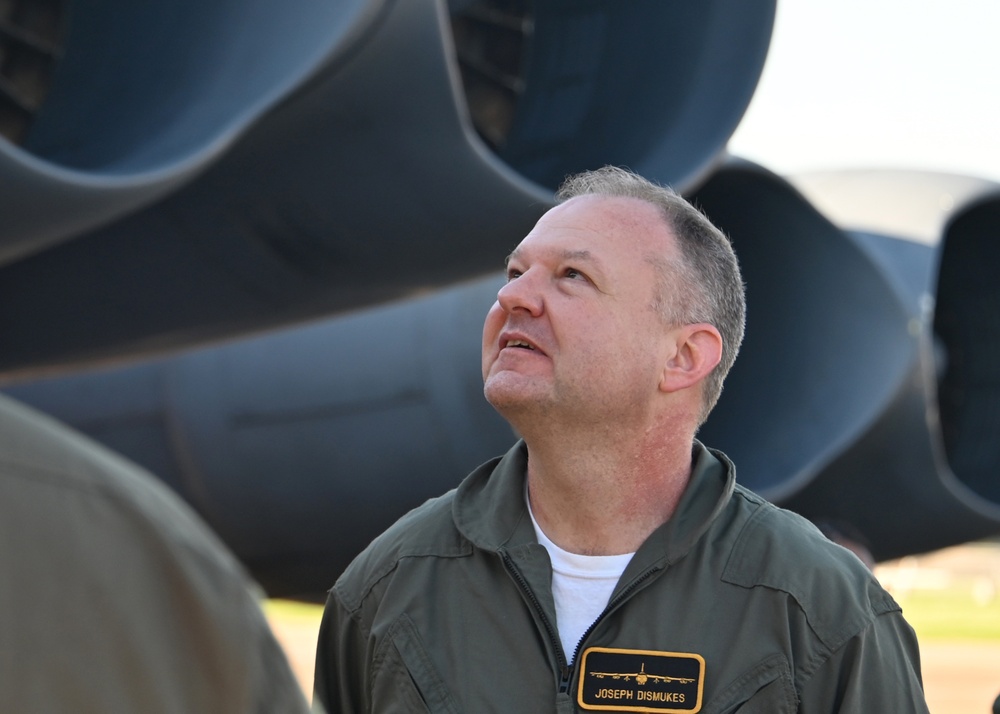 Civilian instructors fly mission to improve B-52 instruction