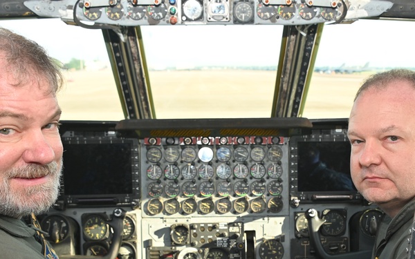 Civilian instructors fly mission to improve B-52 training curriculum