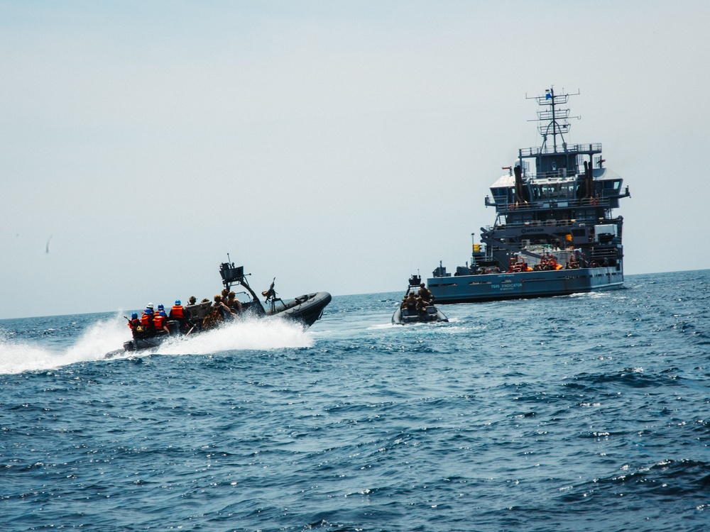 22nd MEU | MSPF Conducts Maritime Interception Operations During ARMEUEX