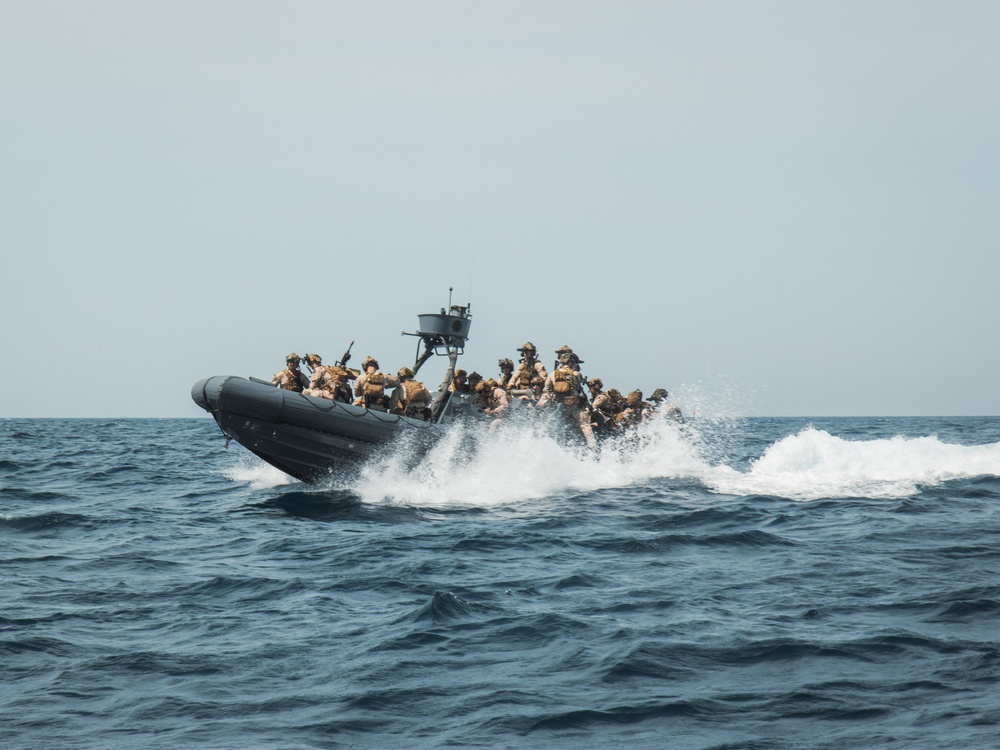 22nd MEU | MSPF Conducts Maritime Interception Operations During ARMEUEX