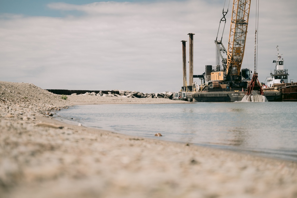 Dredging Begins at Barcelona Harbor