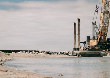 Dredging Begins at Barcelona Harbor