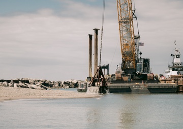 Dredging Begins at Barcelona Harbor