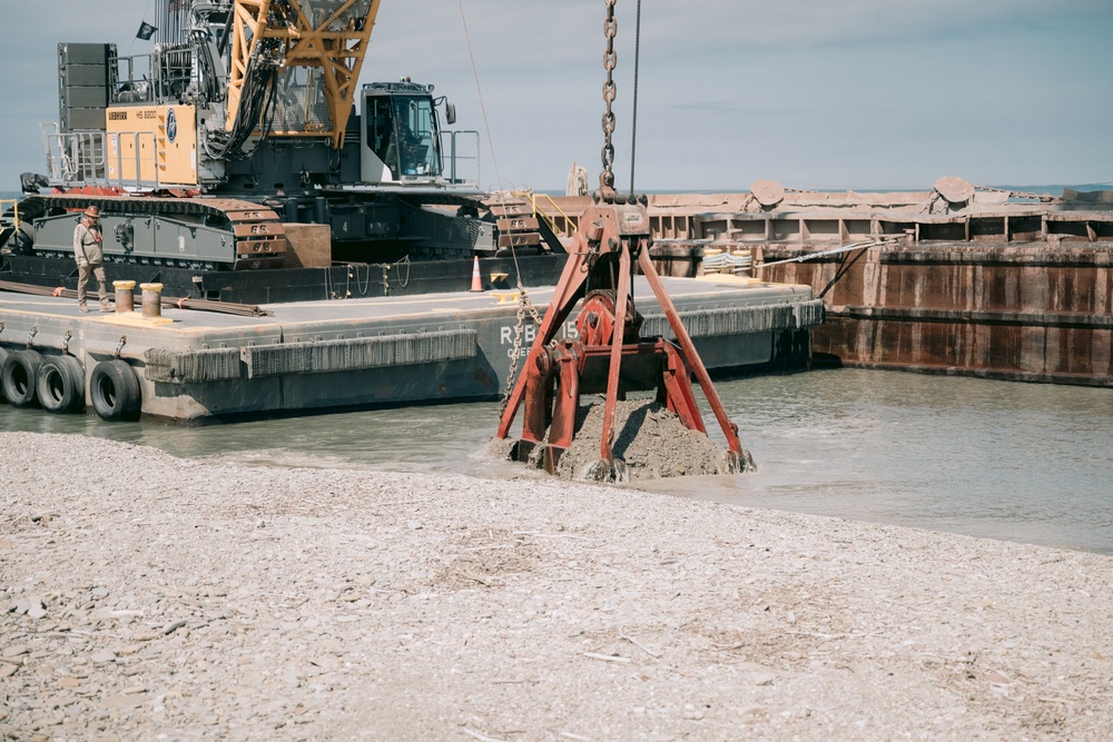 Dredging Begins at Barcelona Harbor
