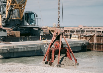 Dredging Begins at Barcelona Harbor