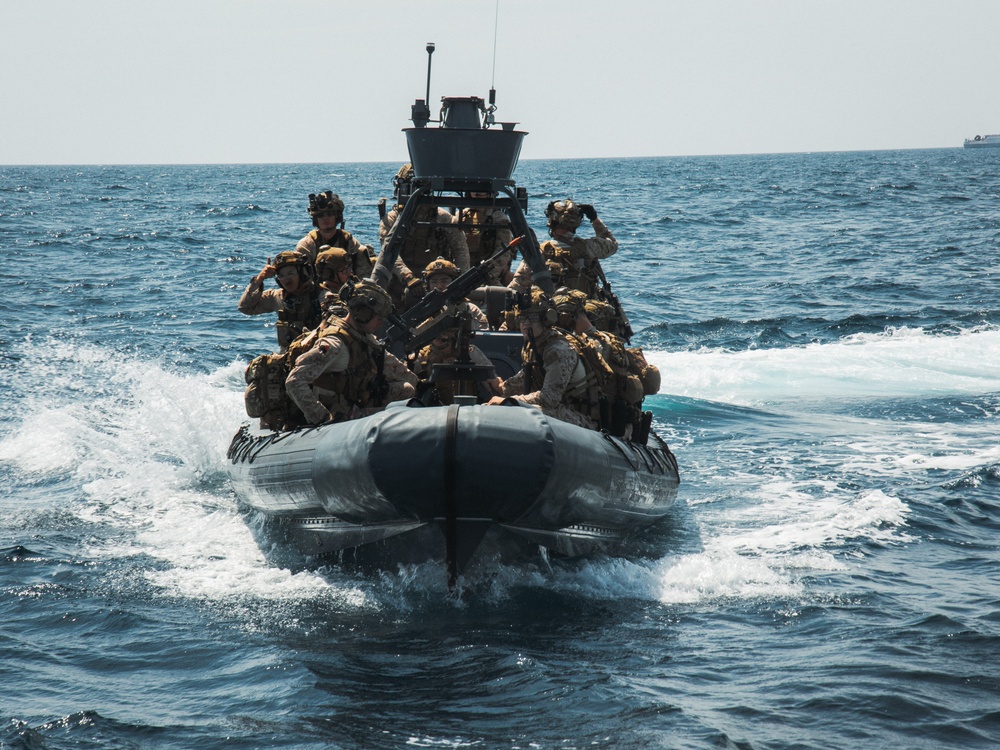 22nd MEU | MSPF Conducts Maritime Interception Operations During ARMEUEX