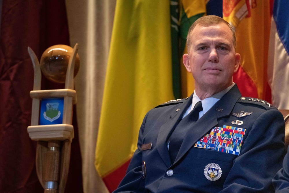 NORAD Commander provides advice to AWC 2025 graduates