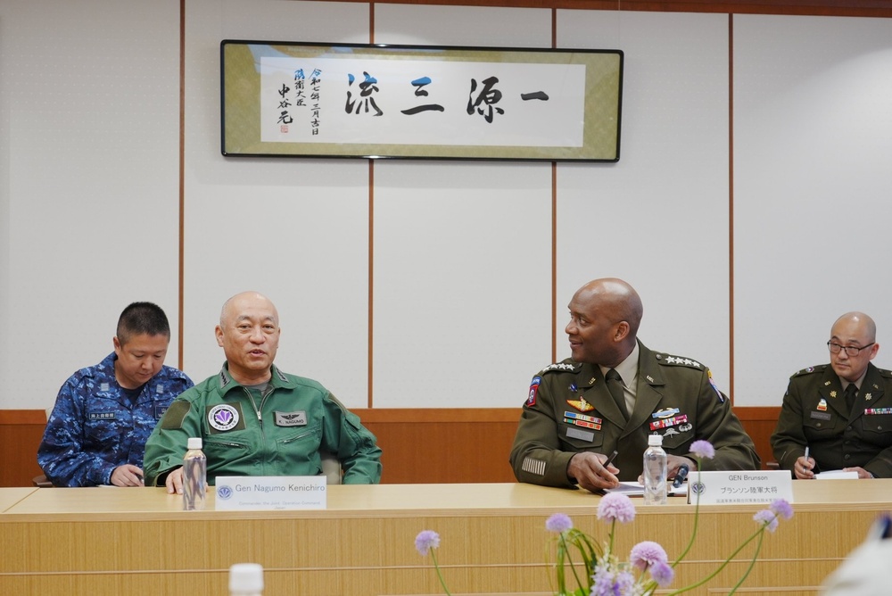 GEN Brunson: We are committed to maintaining the momentum of trilateral security cooperation