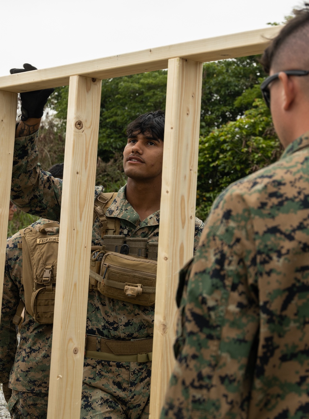 12th MLR Engineers Emplace Obstacles and Build a Combat Operations Center