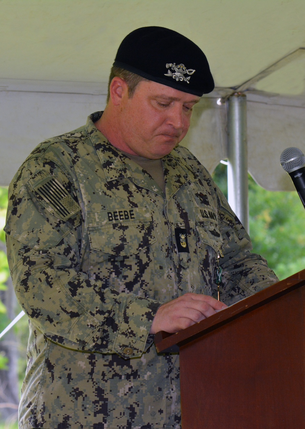 A Legacy of Leadership:  Master Chief Beebe Retires After Nearly Three Decades of Service