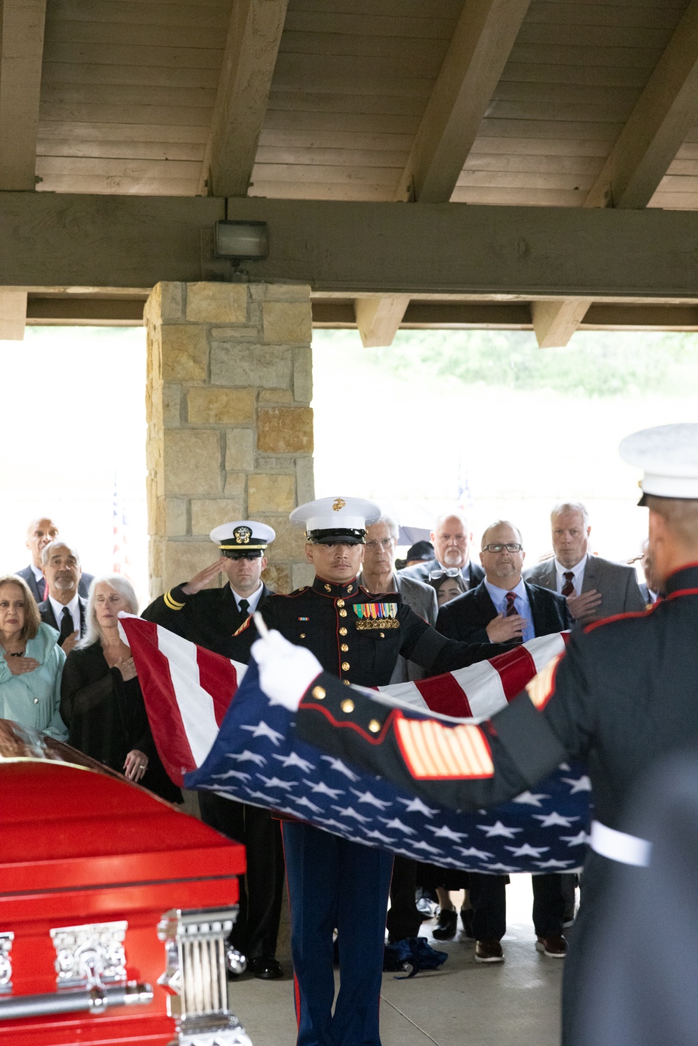 Lt. Gen. Carey (Ret) is laid to rest at DFW National Cemetery