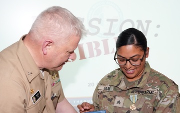 Mission, Texas Native awarded for Volunteerism at NAMRU San Antonio