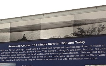 Temporary Exhibit Traces Illinois River’s history Past and Present