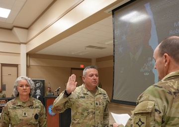 Command Sergeant Major Pask Reenlistment