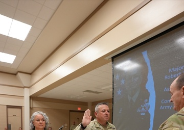 Command Sergeant Major Pask Reenlistment