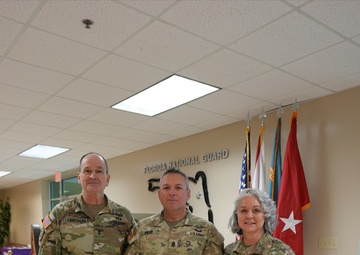 Command Sergeant Major Pask Reenlistment