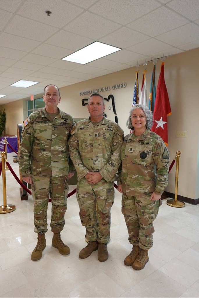Command Sergeant Major Pask Reenlistment