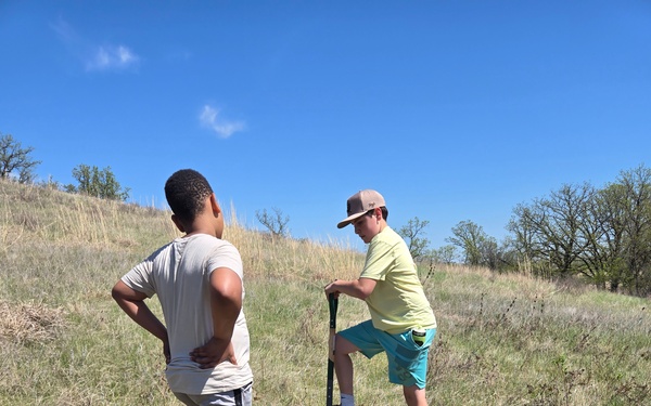 Oahe Project, WOZU partner again to plant native trees along Cannonball River trail