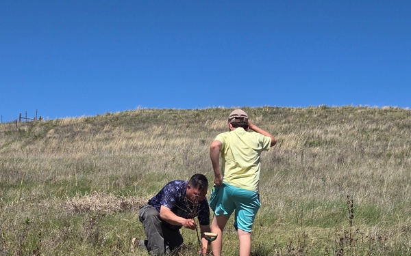 Oahe Project, WOZU partner again to plant native trees along Cannonball River trail