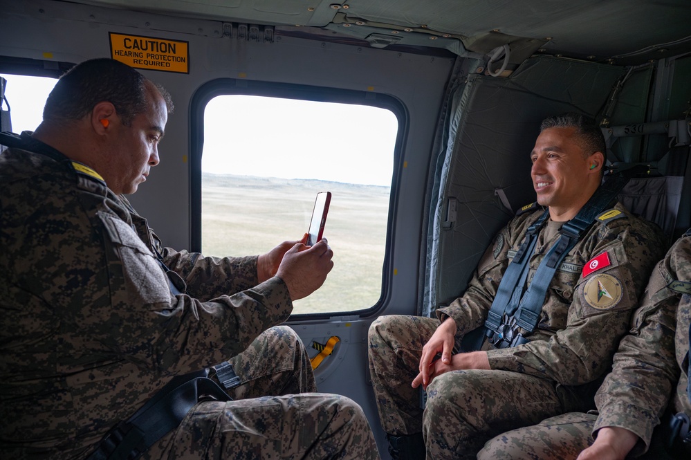 Wyoming Guard hosts Tunisian NCO development exchange to strengthen military partnership