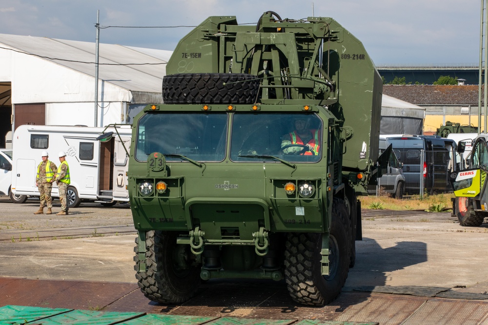 Barge Transport: 7th Engineering Brigade prepares for Saber Guardian 25