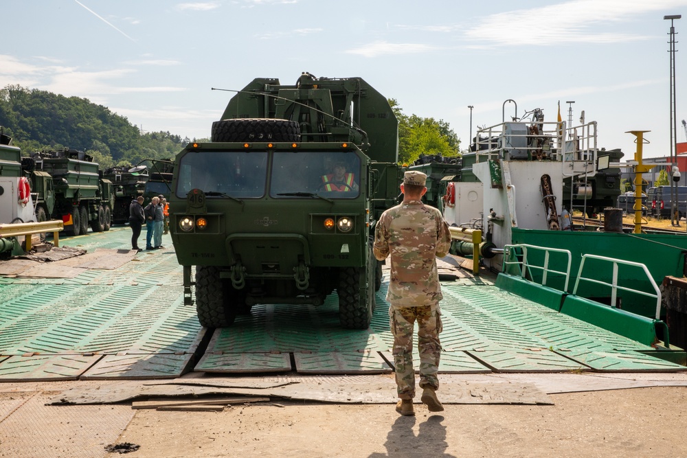 Barge Transport: 7th Engineering Brigade prepares for Saber Guardian 25
