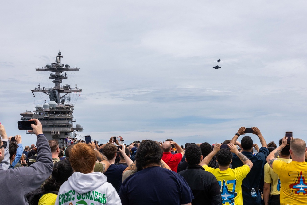 Daily Operations Aboard USS George H.W. Bush (CVN 77)