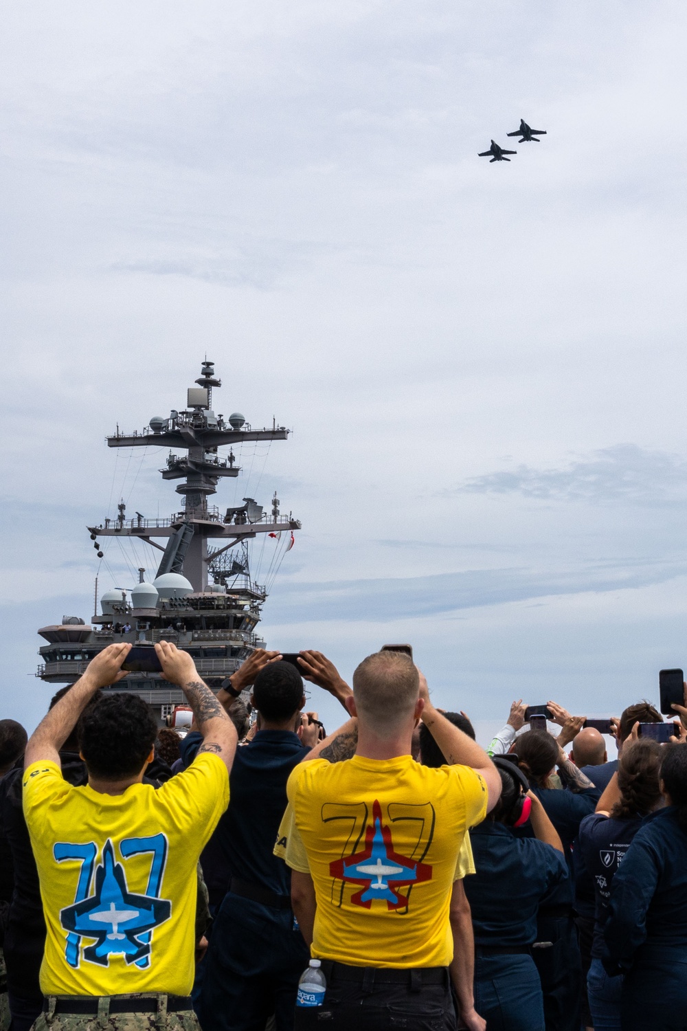 Daily Operations Aboard USS George H.W. Bush (CVN 77)