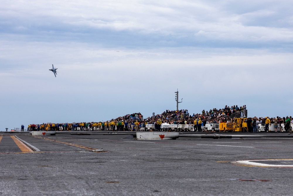 Daily Operations Aboard USS George H.W. Bush (CVN 77)