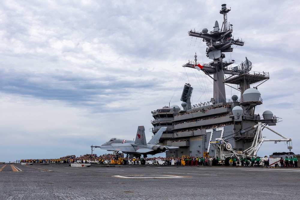 Daily Operations Aboard USS George H.W. Bush (CVN 77)