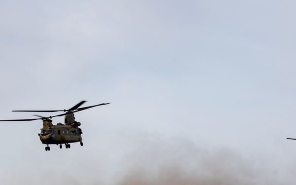 U.S. Army takes flight during Swift Response 25
