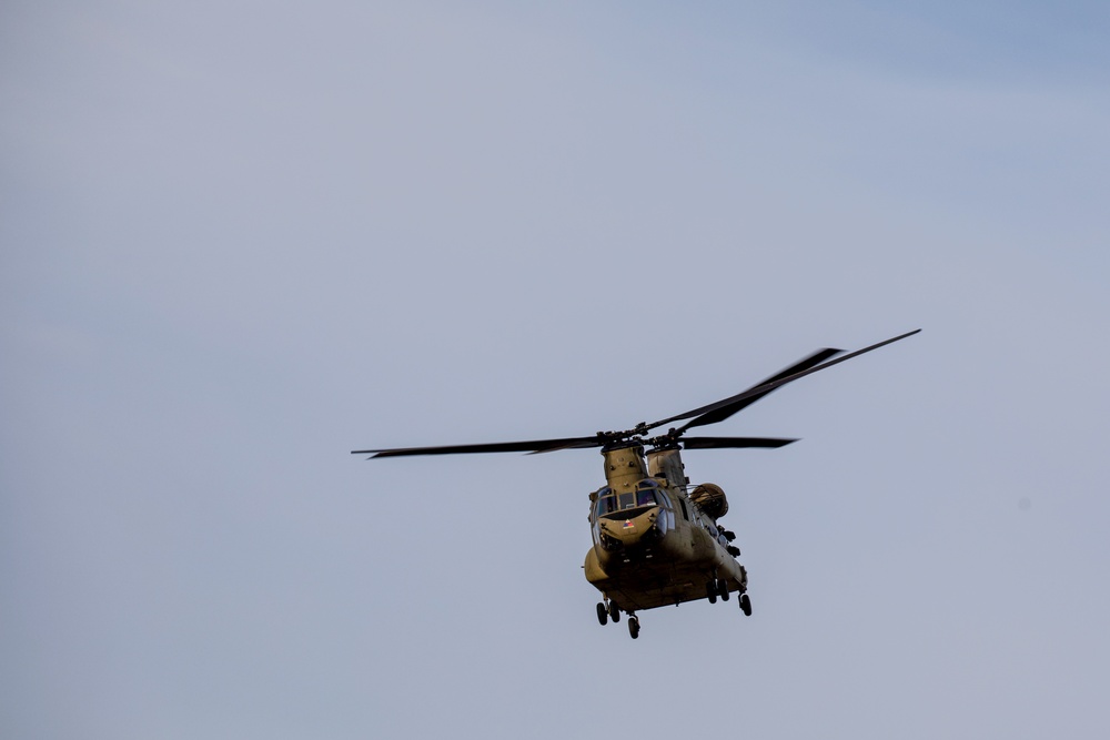 U.S. Army takes flight during Swift Response 25