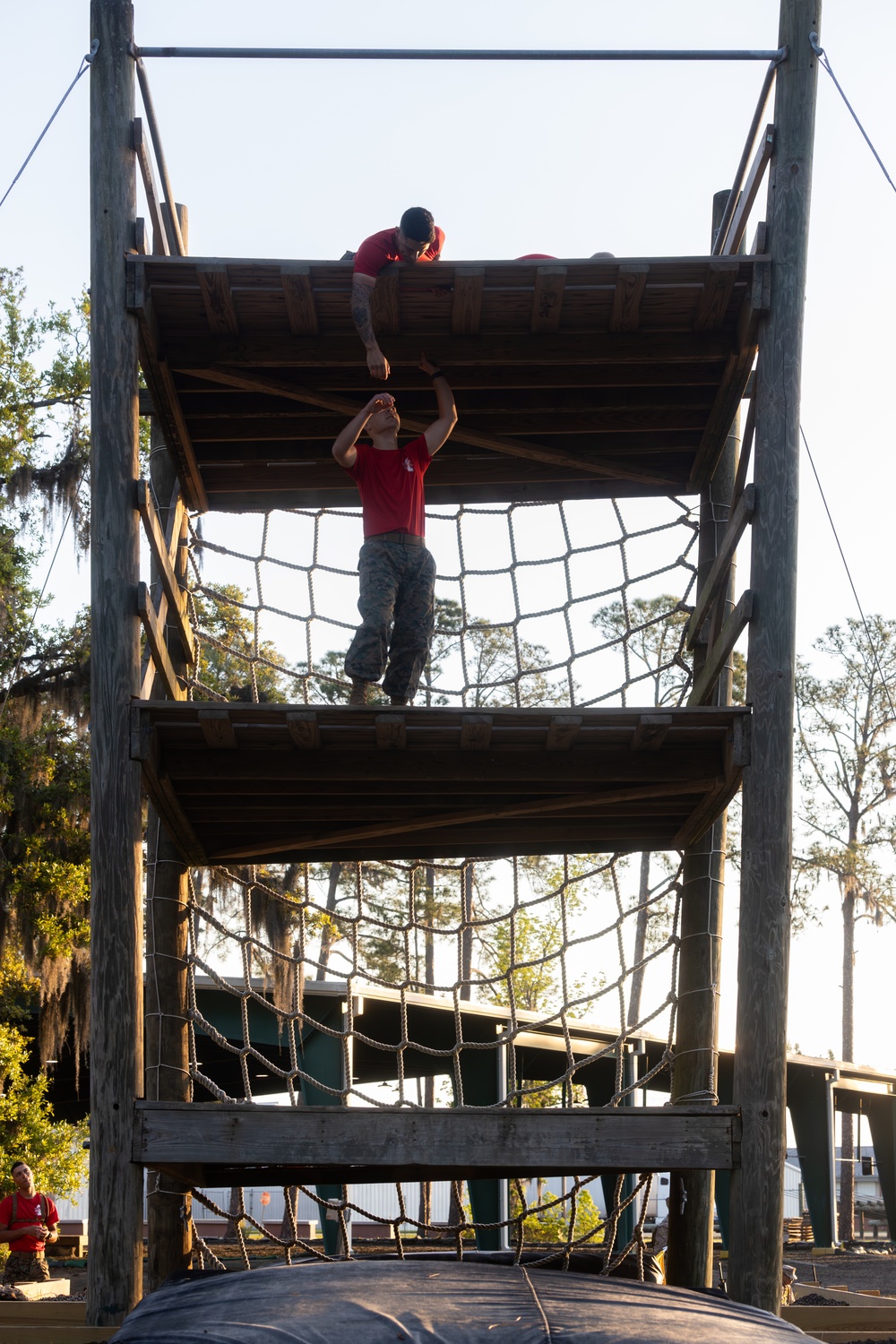 Alpha Company Confidence Course