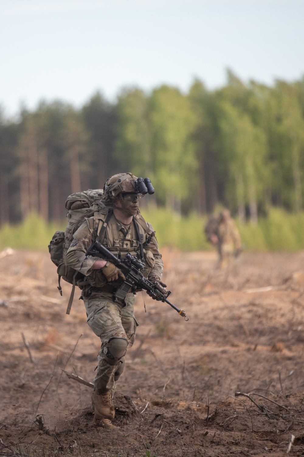Task Force Desert Knight transports 173rd Airborne Brigade during Defender 2025