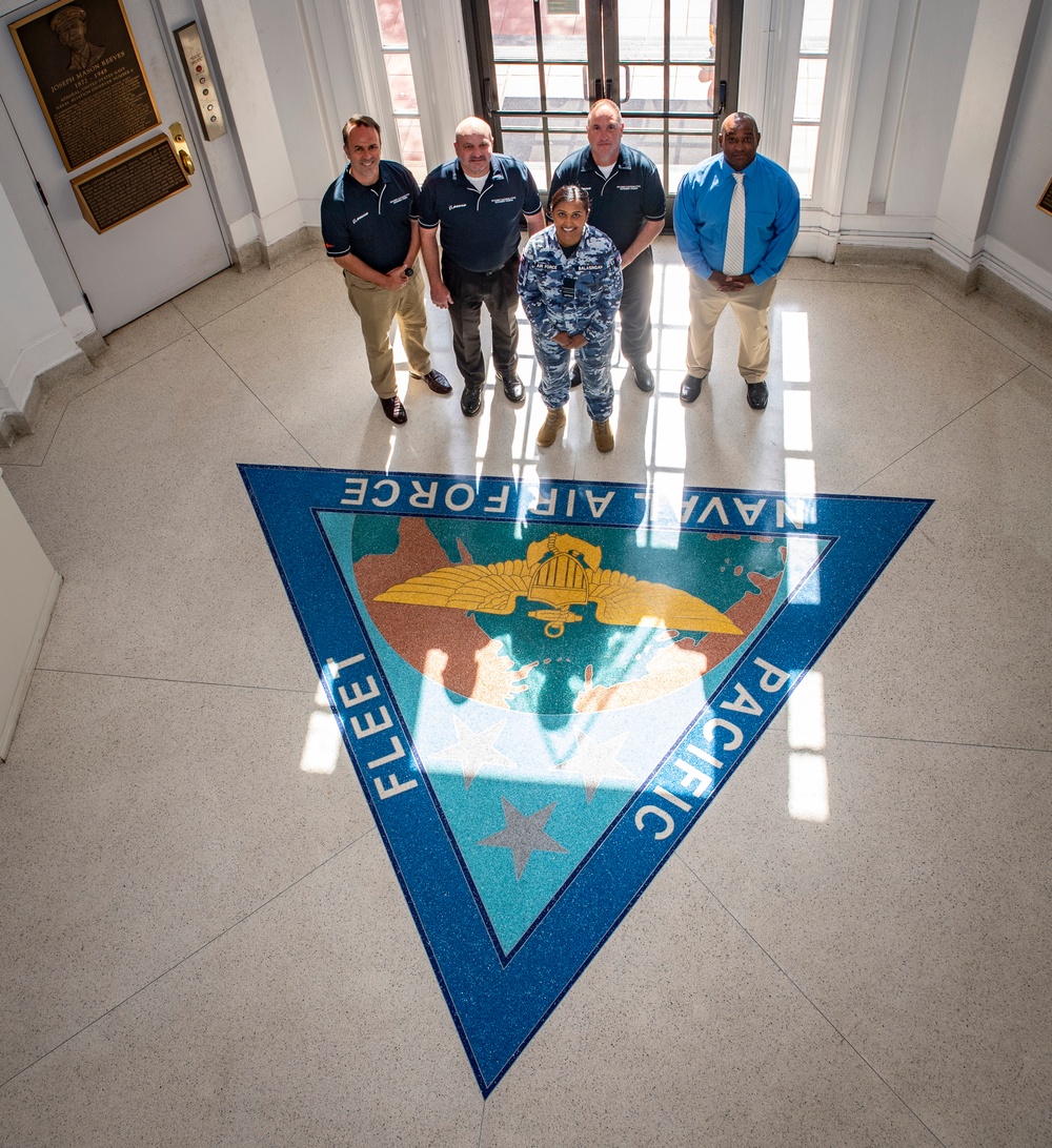 RAAF Visits COMNAVAIRPAC and VRM-50