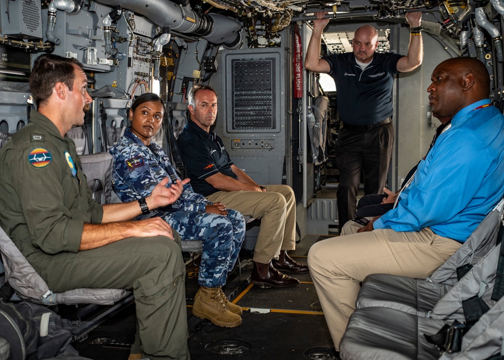 RAAF Visits COMNAVAIRPAC and VRM-50