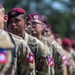 The 82nd Airborne Division pass in review rehearsal